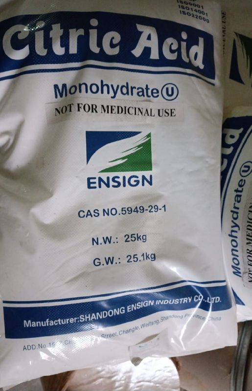 Ensign Citric Acid Monohydrate
