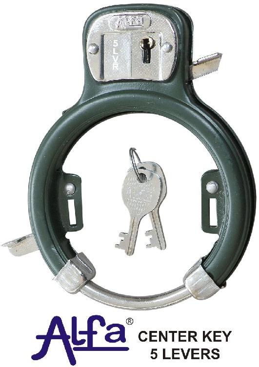 Center Key Bicycle Locks