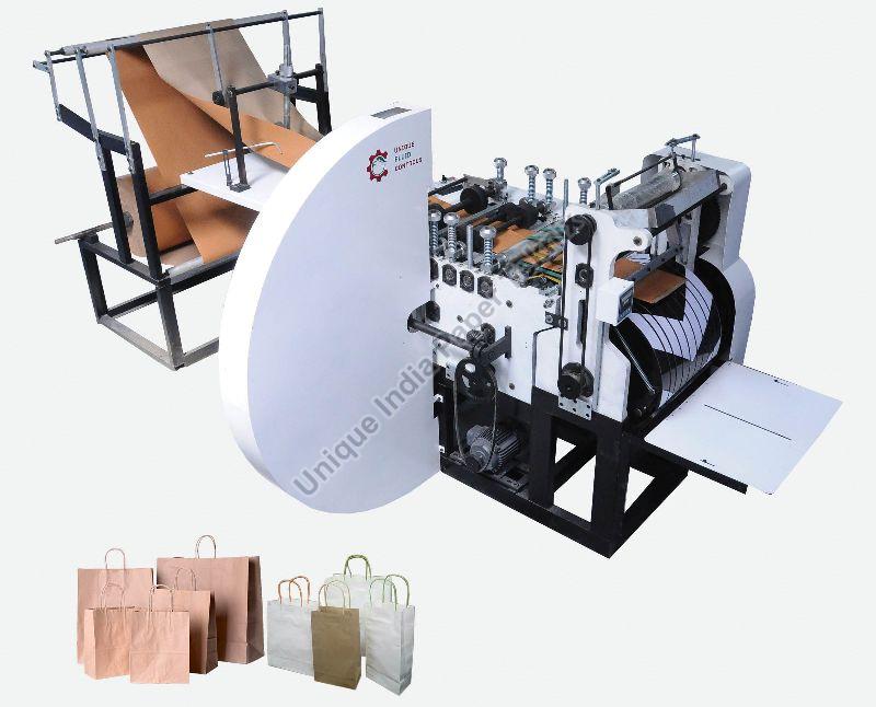 Large Without Printing Paper Bag Making Machine