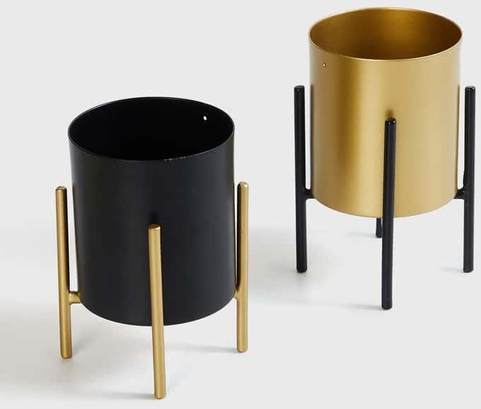 EI-0794 Iron Planter with Stand