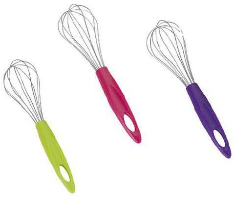 Stainless Steel Whisk with Colored Hand
