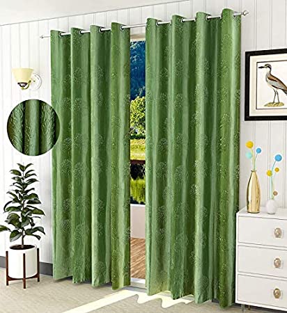 Green Tree Punch Curtains