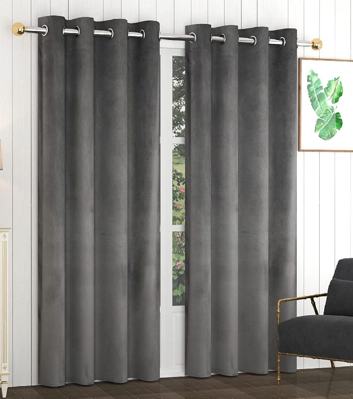 Plain Velvet Curtains