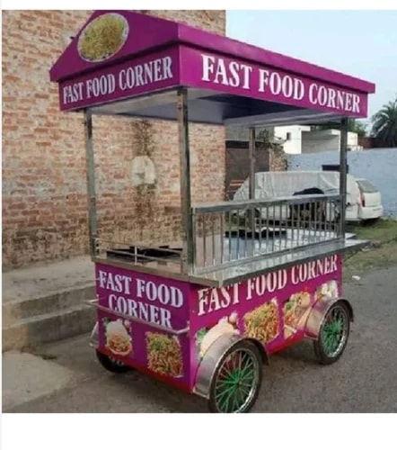 Stainless Steel Food Cart Manufacturer Supplier In Delhi India