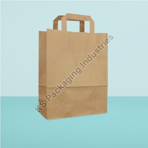 Flat Handle Paper Bag