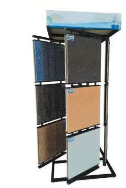 Vertical Tiles Display Stand