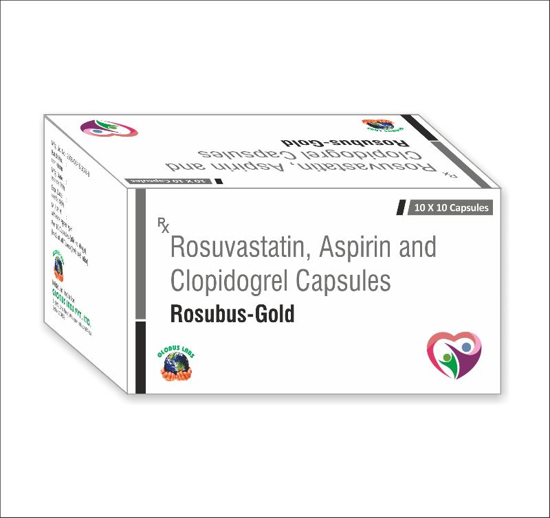 Rosuvastatin Clopidogrel and Aspirin tablet