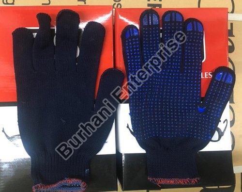 Nylon Dotted Safety Gloves
