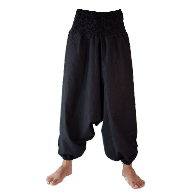 Buy Whitewhale Mens Loose fit Harem Pants WHITEWHALEINDIA071BlackFree  Size at Amazonin