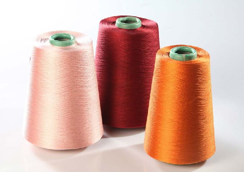 Spun Silk Dyed Yarn