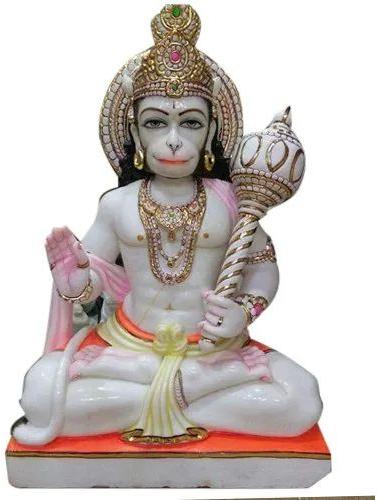 Hanuman Ji Marble Statue