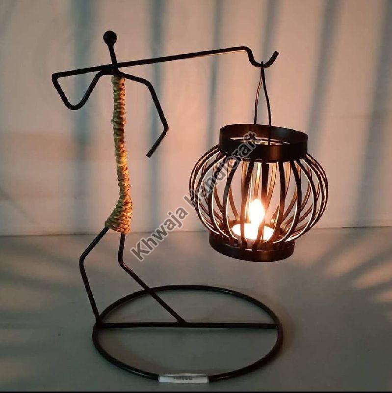 Iron Candle Holder with Stand