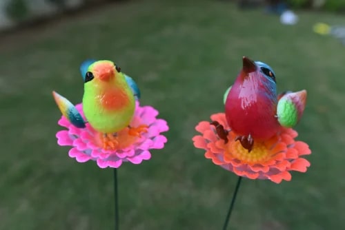 Bird Garden Stakes