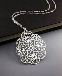 Filigree Silver Pendant