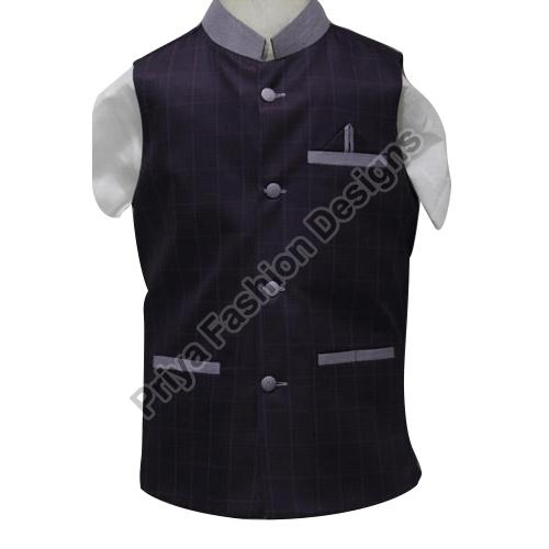 Mens Grey Nehru Jacket at Rs.600/Piece in ludhiana offer by Kitty Garment