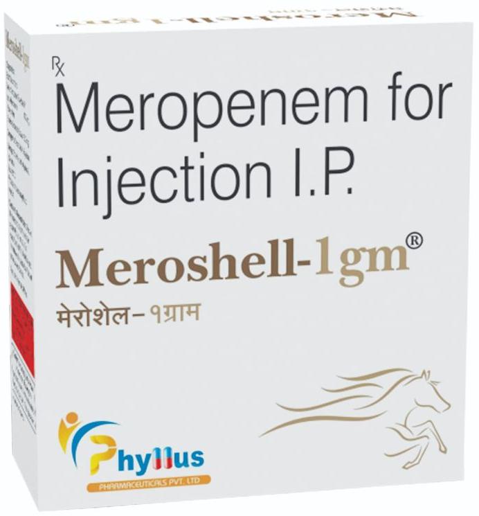 Meroshell-1 gm Injection