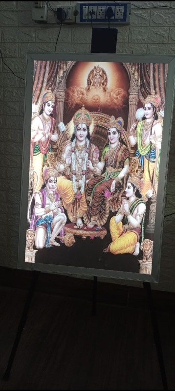 LED Aluminium Clip On Photo Frame