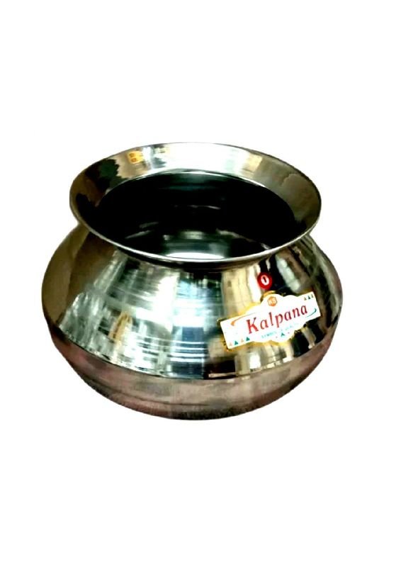 Stainless Steel Kolkata Handi