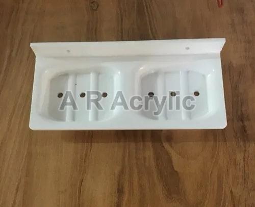 Acrylic Double Soap Dish