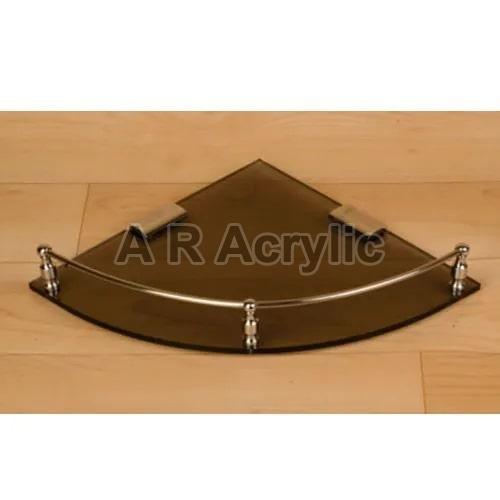 B101 Acrylic Corner Shelf