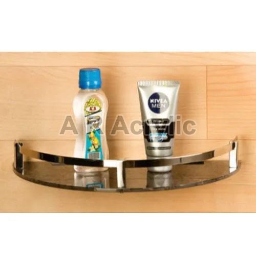 B112 Acrylic Corner Shelf