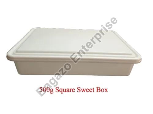 500 Gram White Sweet Box