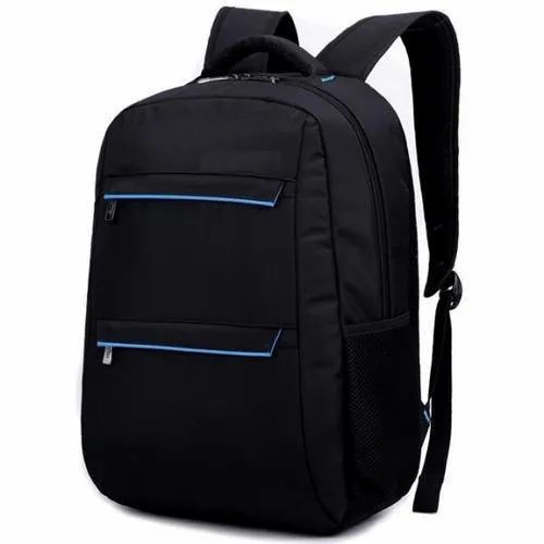Polyester Black Laptop Backpack Manufacturer Supplier from Delhi India