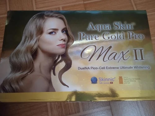 Aqua Skin Pure Gold Pro Max Skin Whitening Injection