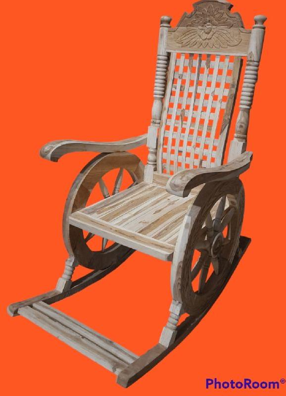 Wooden Rolling Chair