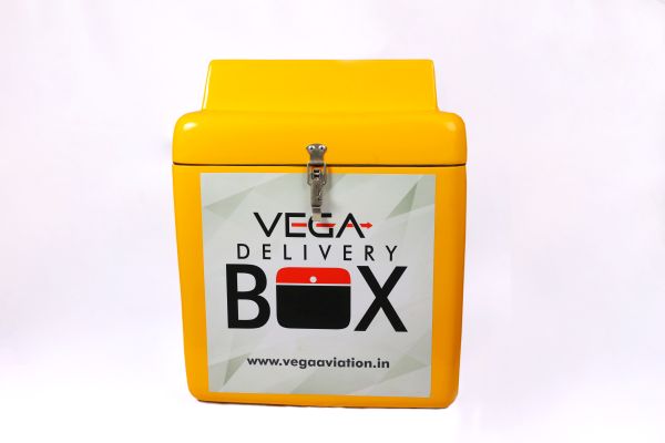 Non Led Top Open FRP Food Delivery Box