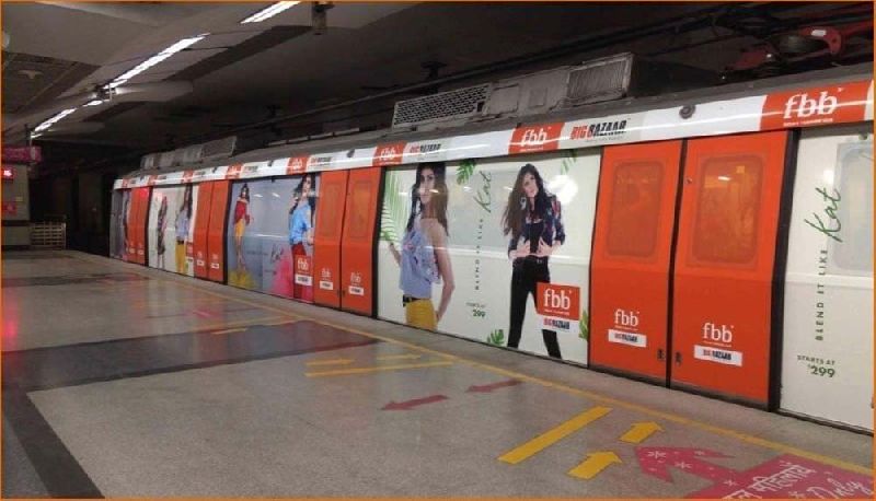 Delhi Metro Advertising Service