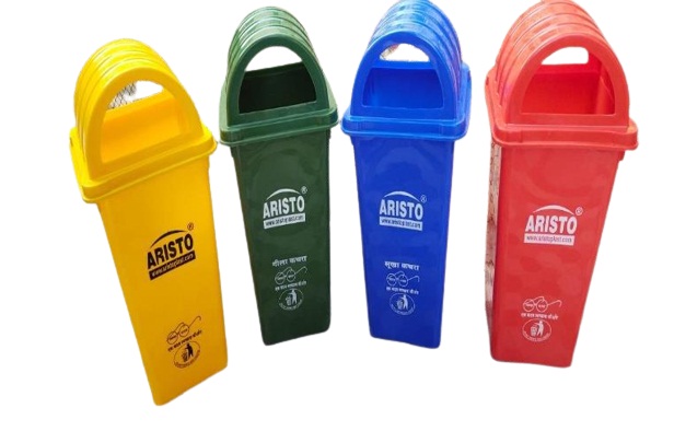 Aristo 80L Plastic Dustbin