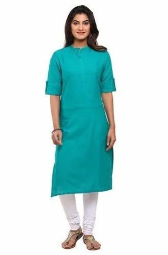 Plain Cotton Kurti