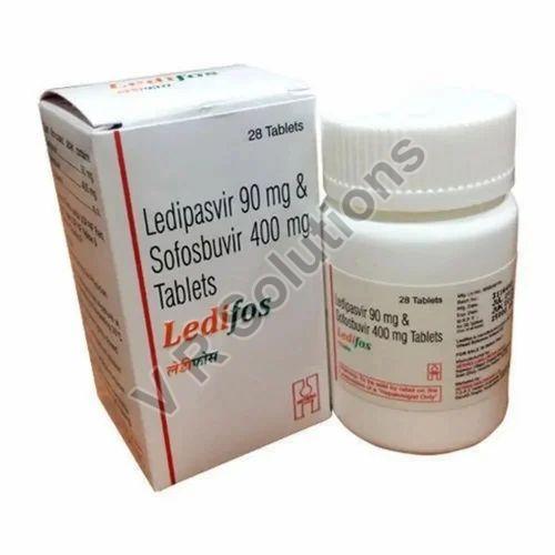 90 Mg,400 Mg, 28 Tablets Ledipasvir/ Sofosbuvir