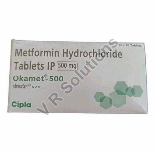 500 Mg Okamet Metformin Hydrochloride Tablets Ip