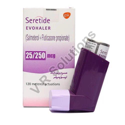 25/250 Mcg Salmetrol Fluticasone Inhaler