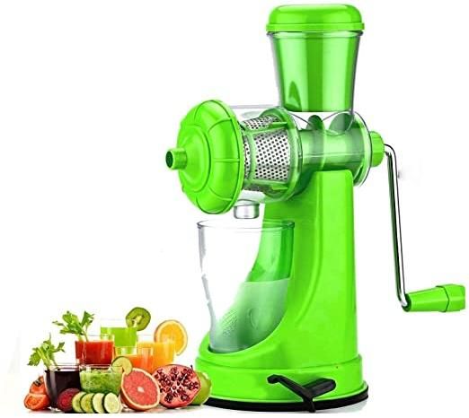 Hand operated clearance juicer