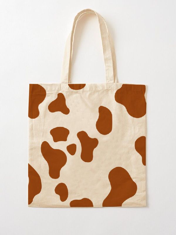 Cow Print Canvas Tote Bags Manufacturer Supplier From Delhi India 