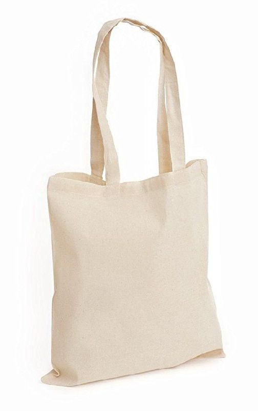Eco Vibes Canvas Tote Bags with Inner Zipper pocket size Width15  Height16 Depth35