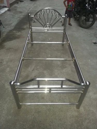 Stainless Steel Single Bed