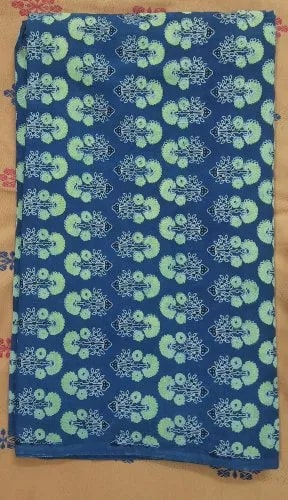 42 Inch Ajrakh Printed Cotton Fabric