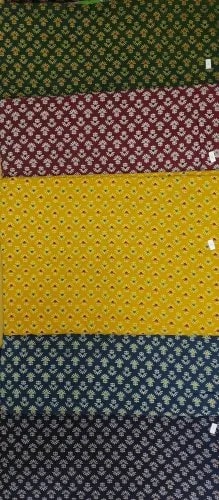 Multicolour Ajrakh Printed Cotton Fabric