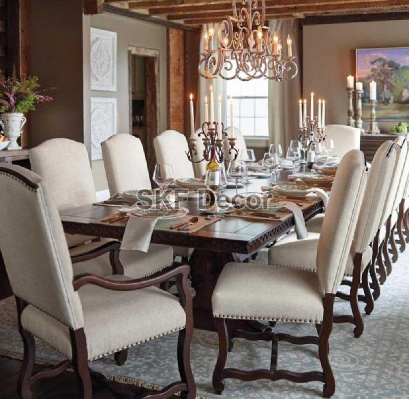 12 Seater Luxury Dining Table Set