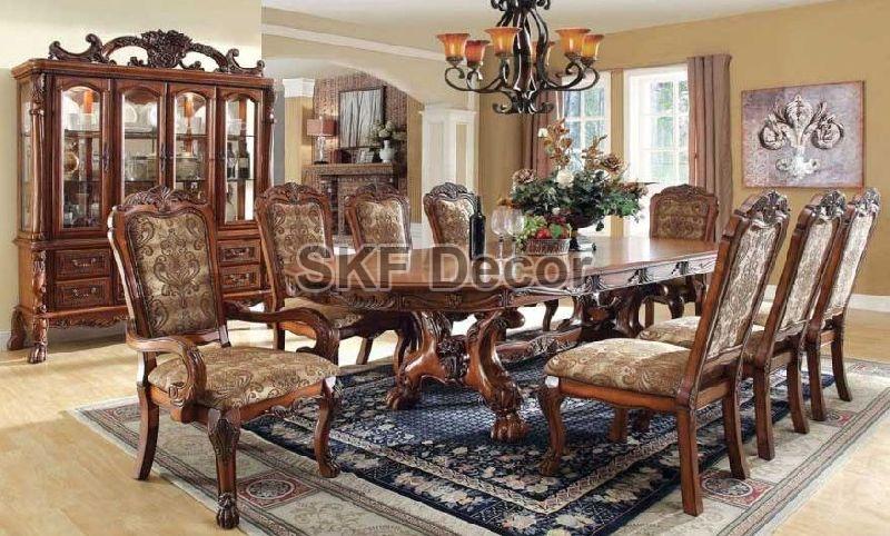 8 Seater Luxury Dining Table Set