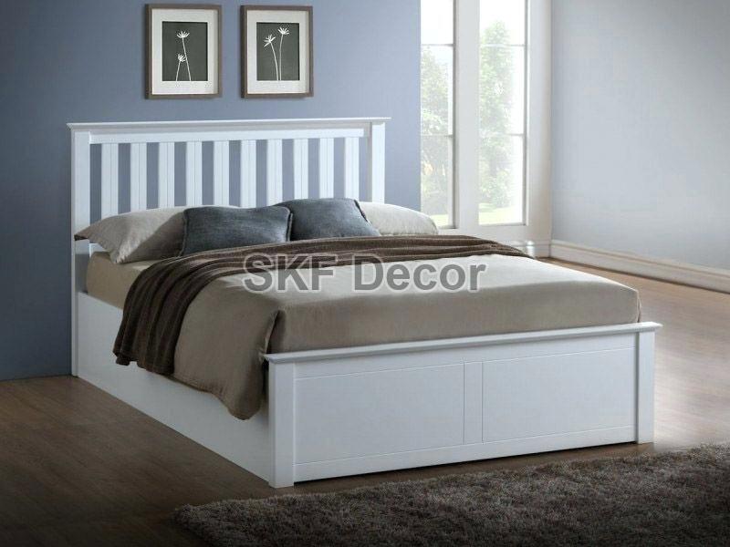 Wooden Frame Double Bed