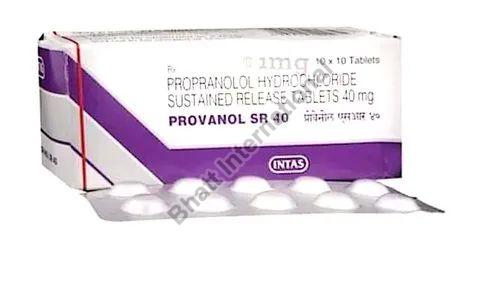 Provanol SR 40mg Tablets