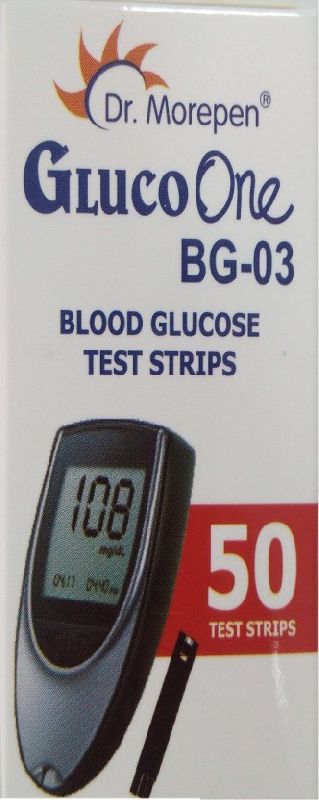 BG-03 Gluco One 50 Glucometer Strips