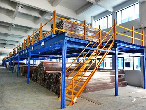 Slotted Angle Rack Supported Mezzanine Floor