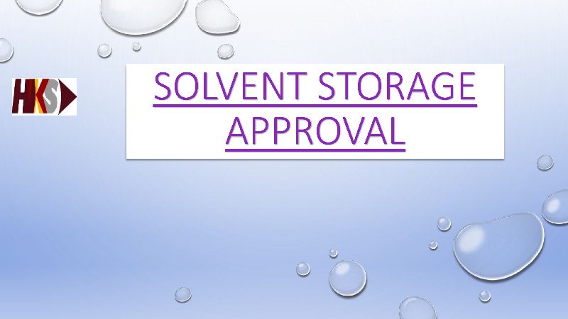 Solvent Storage Services