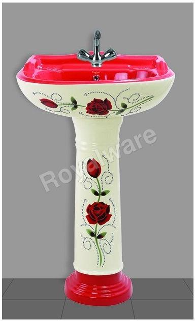 Vitrosa Double Color Wash Basin